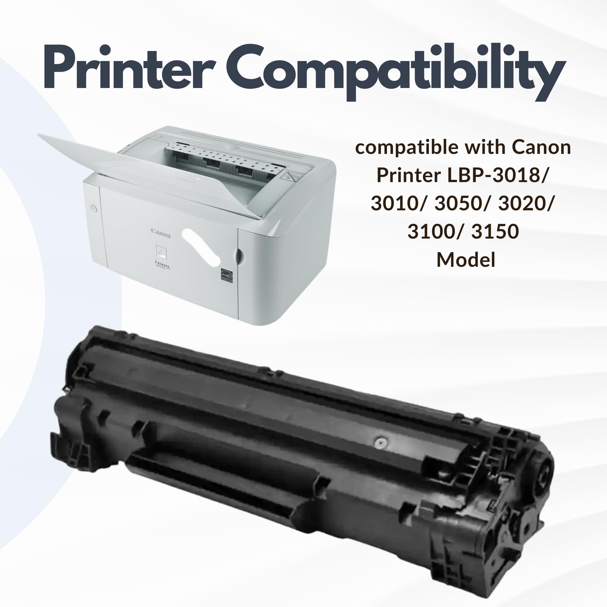 NP TECH CRG 912/ 712 / 512/ 312 Black Toner Cartridge Compatible